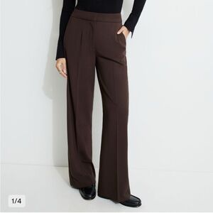 Straight leg dress pants
